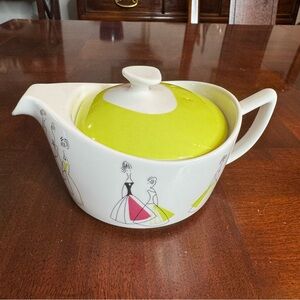 Sanderson for Portmeirion Fifi 8 oz  Teapot Cream Milk Creamer